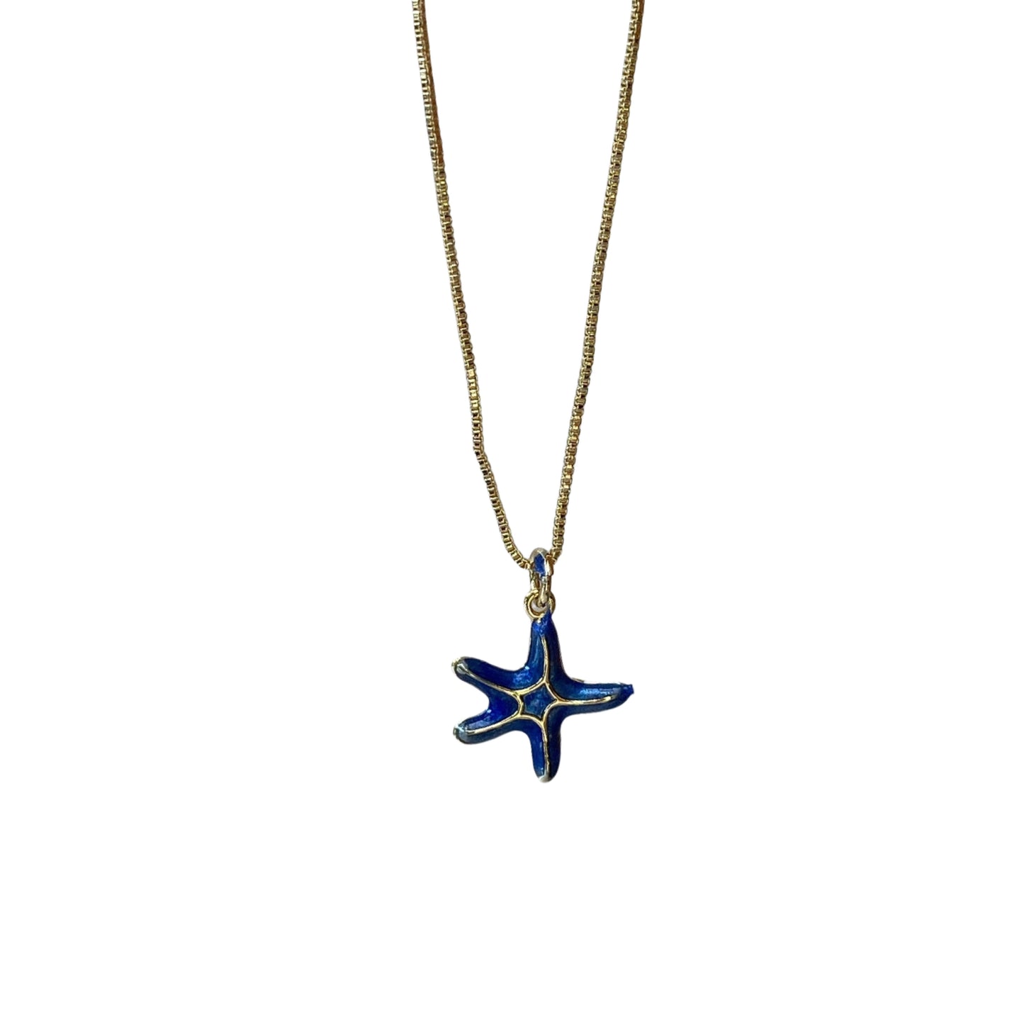 Collar Estrella azul